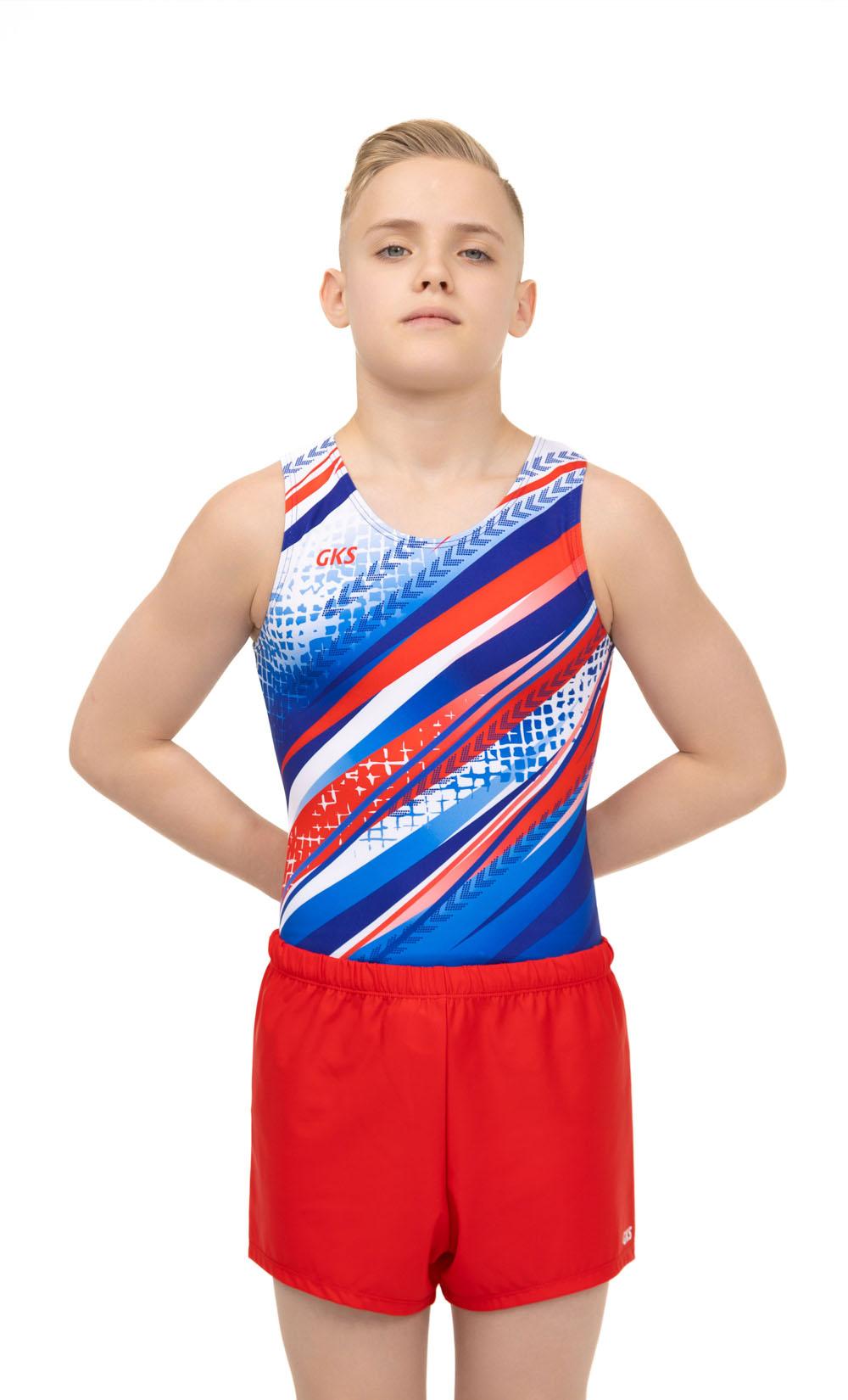 Мужской купальник для спортивной гимнастики GK Sport 201-65