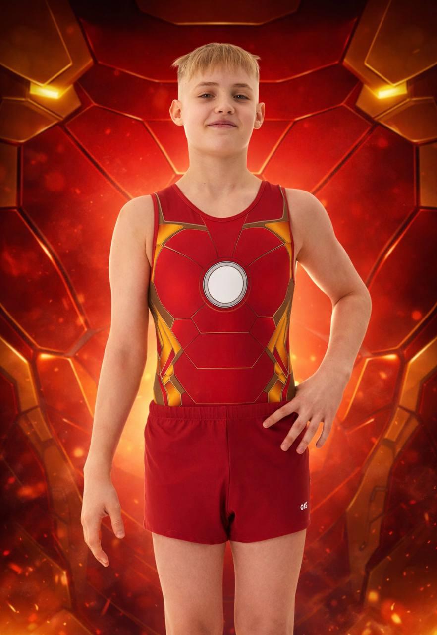 Мужской купальник для спортивной гимнастики GK Sport 0К201-111