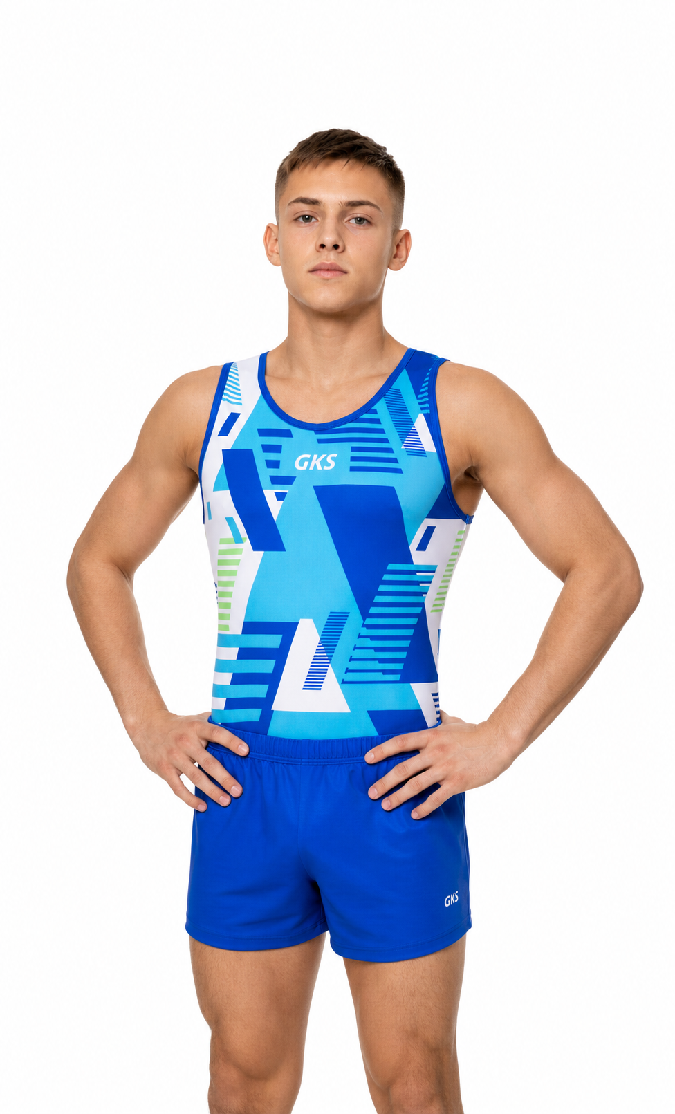 Купальник мужской для спортивной гимнастики GK Sport 0201-54