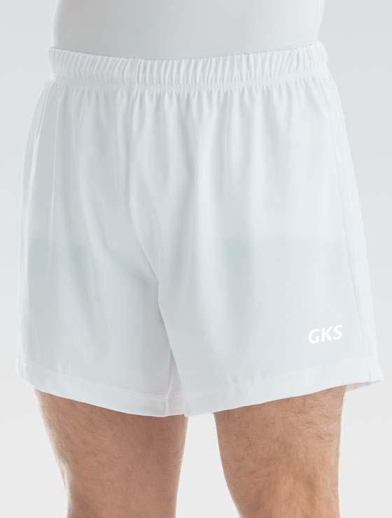 Шорты мужские для спортивной гимнастики GK Sport М 137 Белые