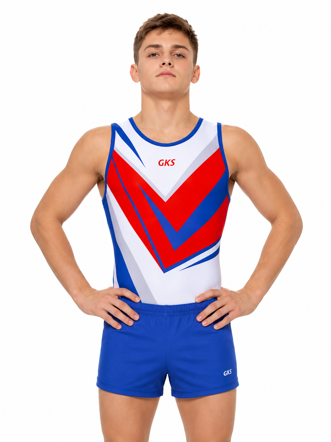 Купальник мужской для спортивной гимнастики GK Sport 0201-59