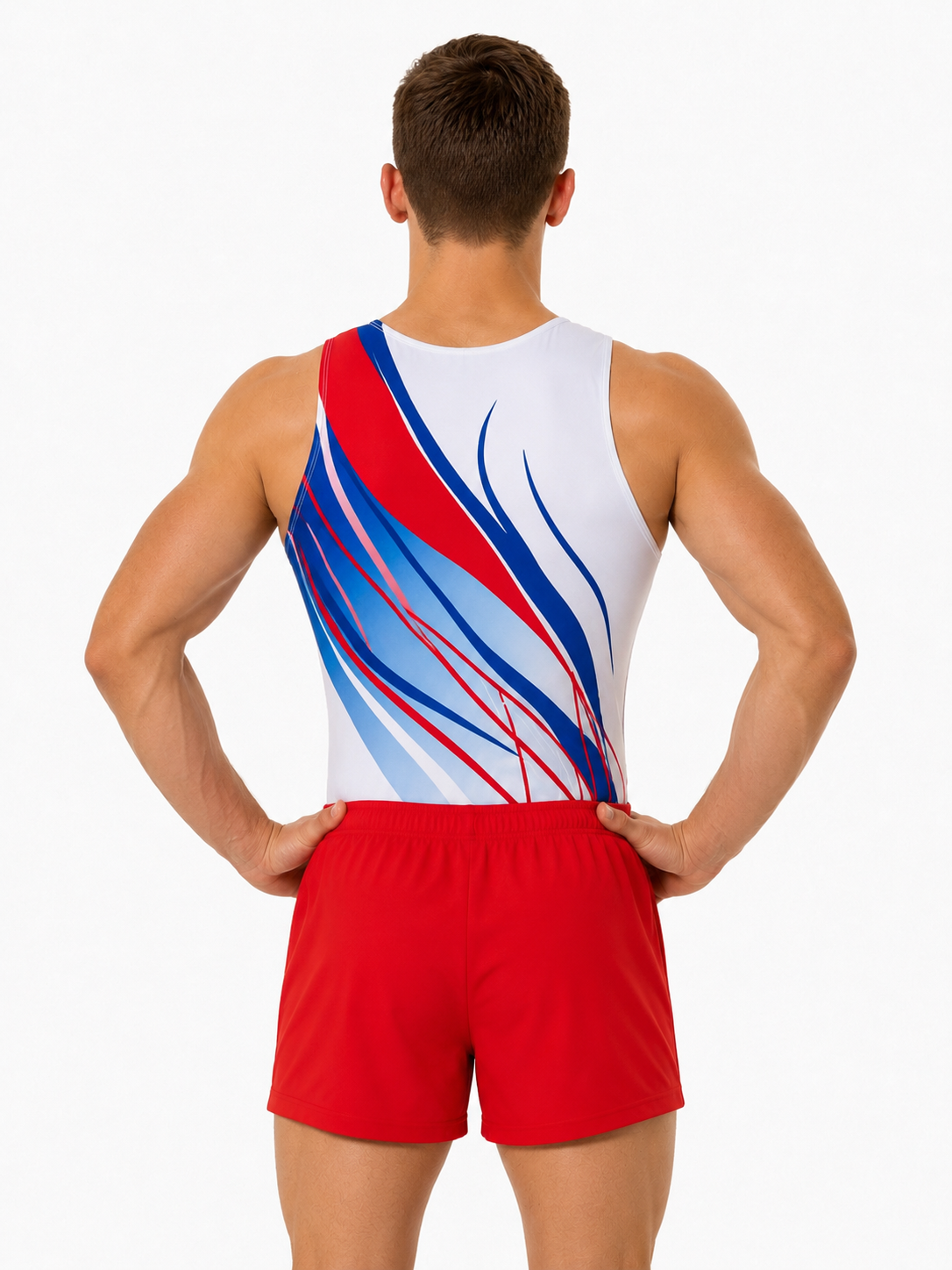 Мужской купальник для спортивной гимнастики GK Sport 0201-72