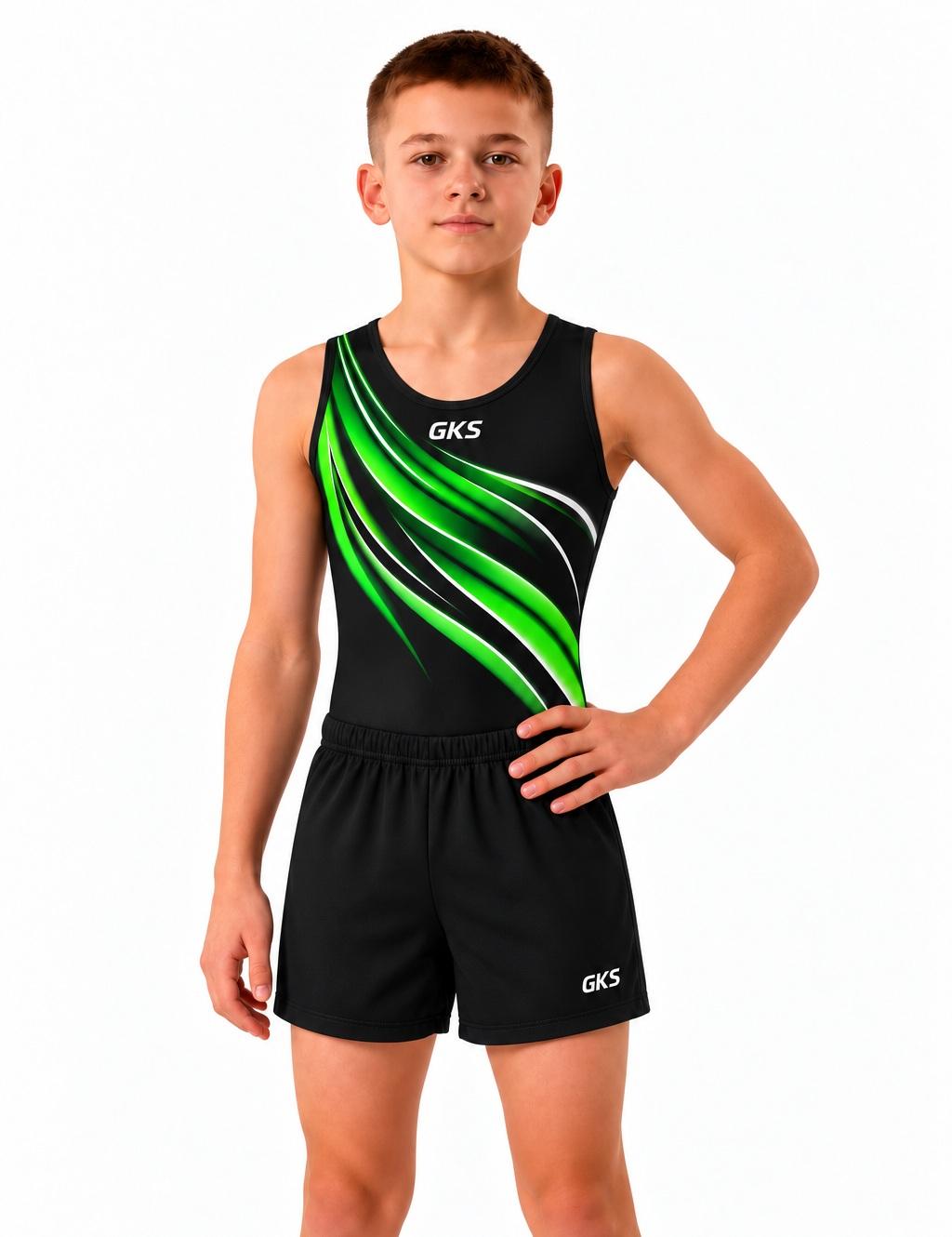 Мужской купальник для спортивной гимнастики GK Sport 201-134