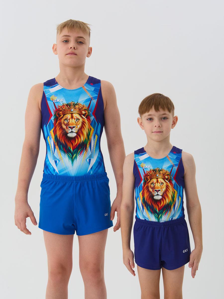 Мужской купальник для спортивной гимнастики GK Sport 201-79