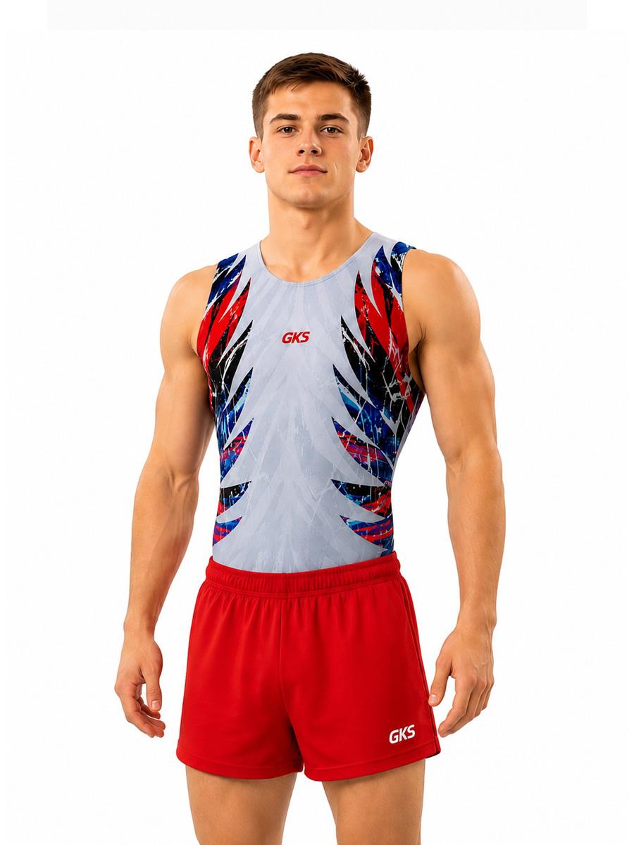Купальник мужской для спортивной гимнастики GK Sport 0201-66