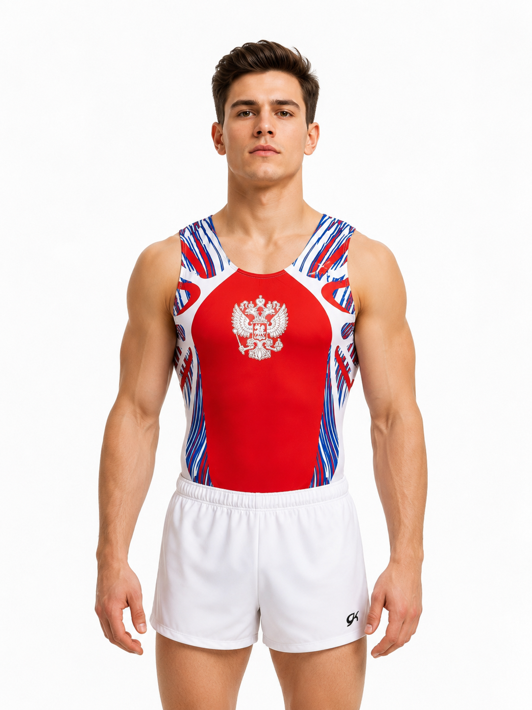 Мужской купальник для спортивной гимнастики GK ELITE 1107SA0203 SPO