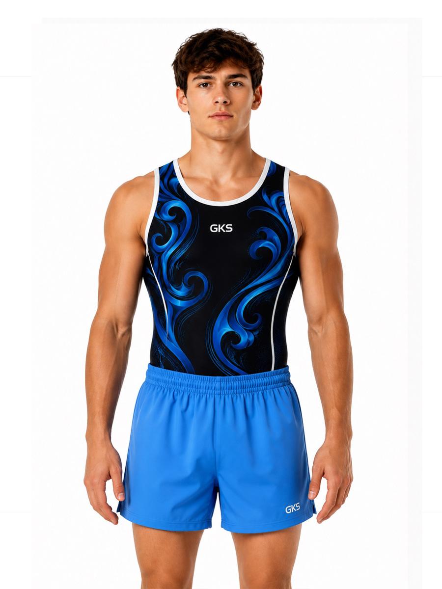 Мужской купальник для спортивной гимнастики GK Sport 201-105