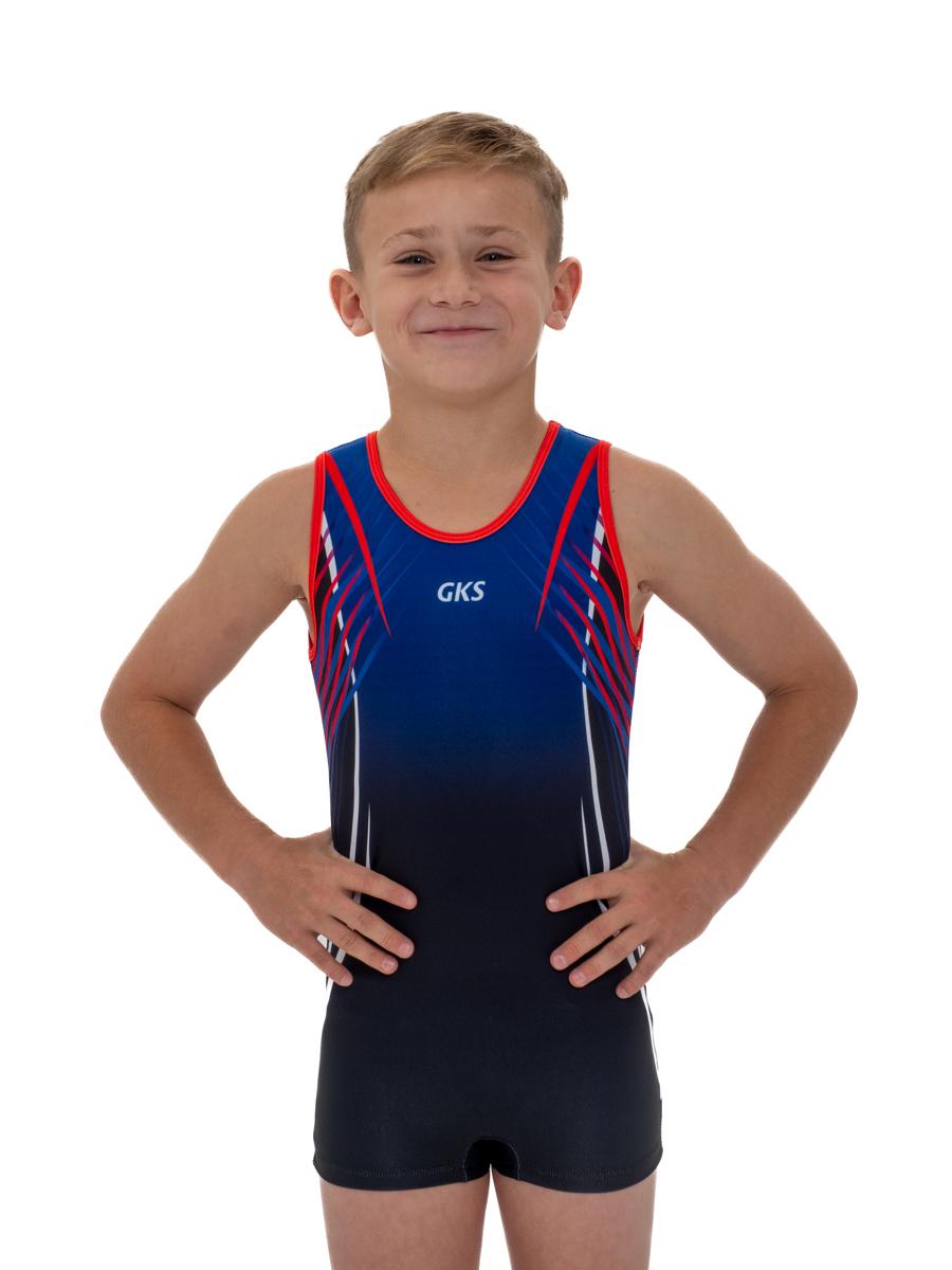 Мужской купальник для спортивной гимнастики GK Sport 201-75