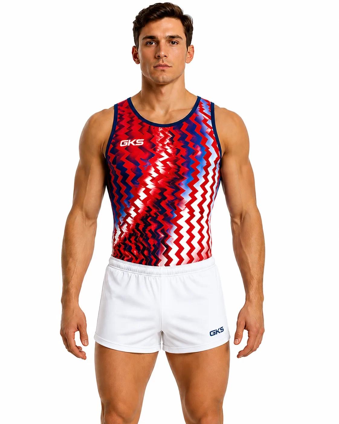 Мужской купальник для спортивной гимнастики GK Sport 201-101