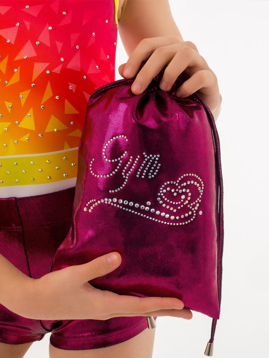 Мешок-сумка GK Sport 9693 вишневый металлик