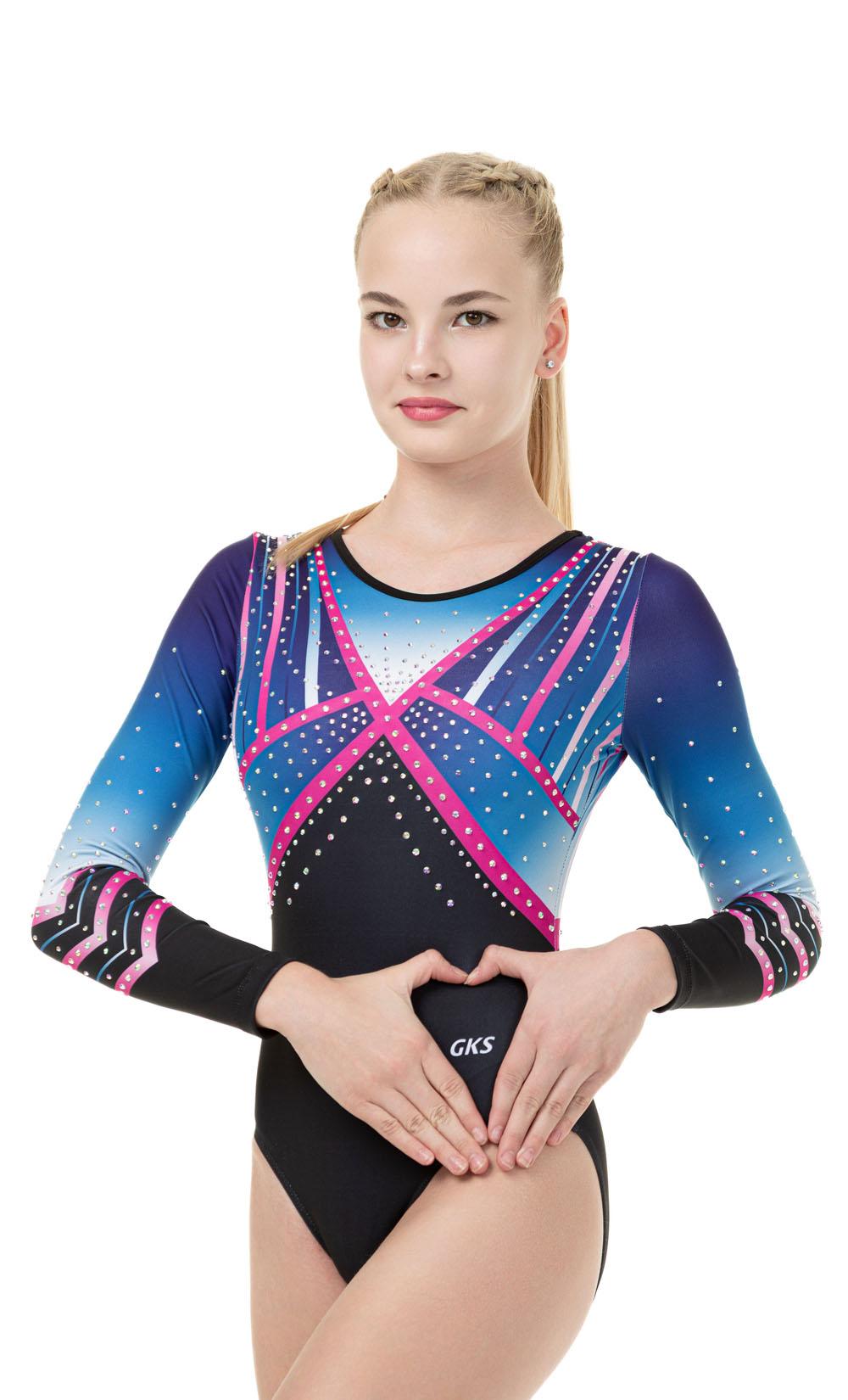 Купальник женский GK Sport 202-149 с рукавом