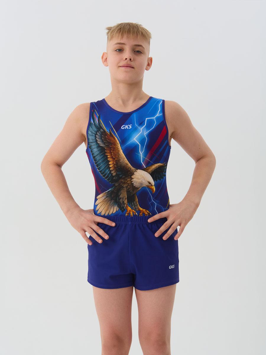 Мужской купальник для спортивной гимнастики GK Sport  201-88