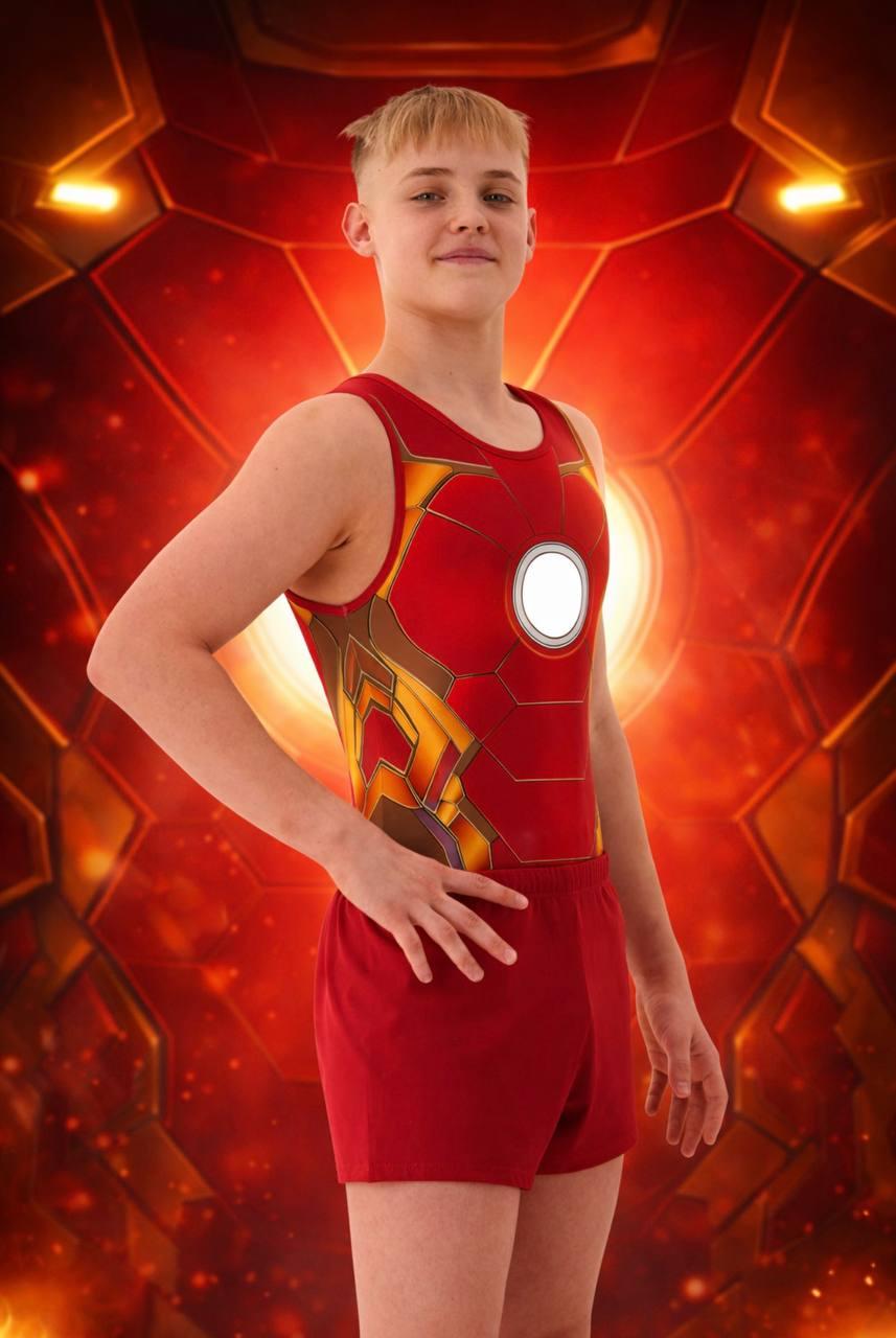 Мужской купальник для спортивной гимнастики GK Sport 0К201-111