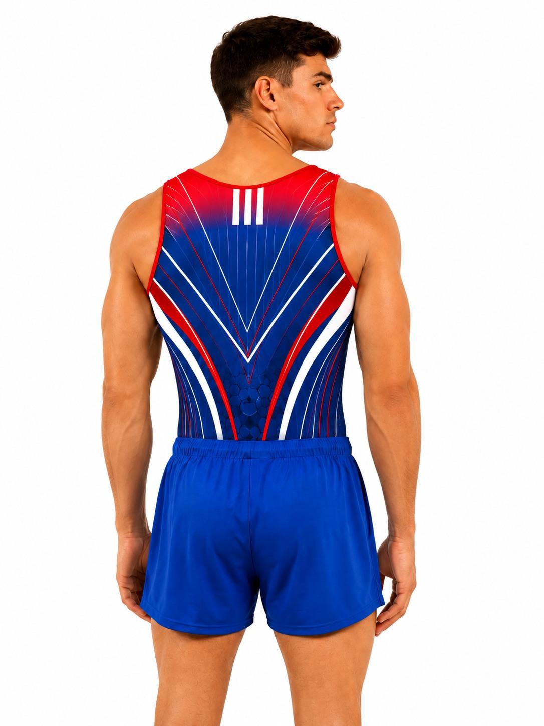 Мужской купальник для спортивной гимнастики GK Sport 201-108