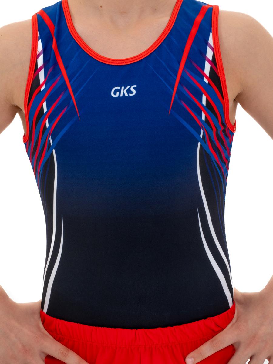 Мужской купальник для спортивной гимнастики GK Sport 201-75