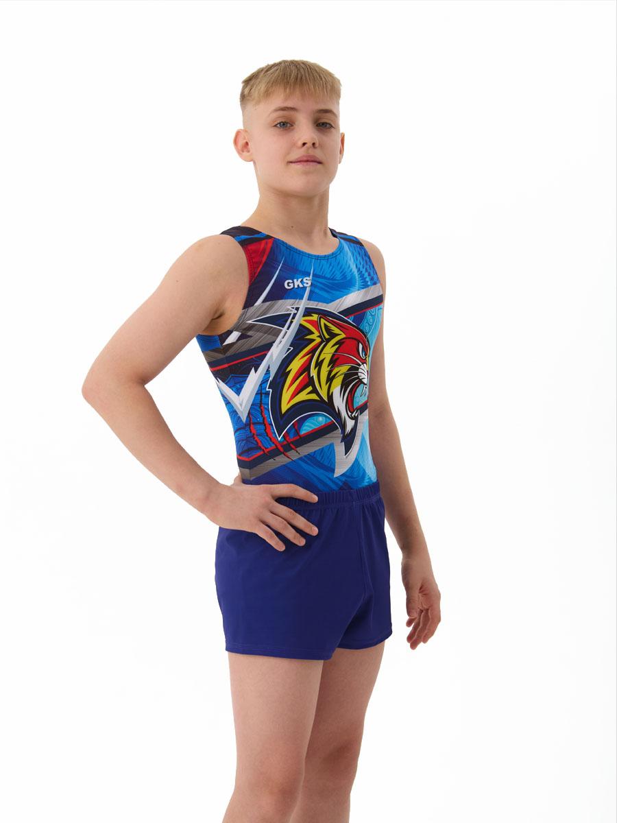 Мужской купальник для спортивной гимнастики GK Sport 201-83