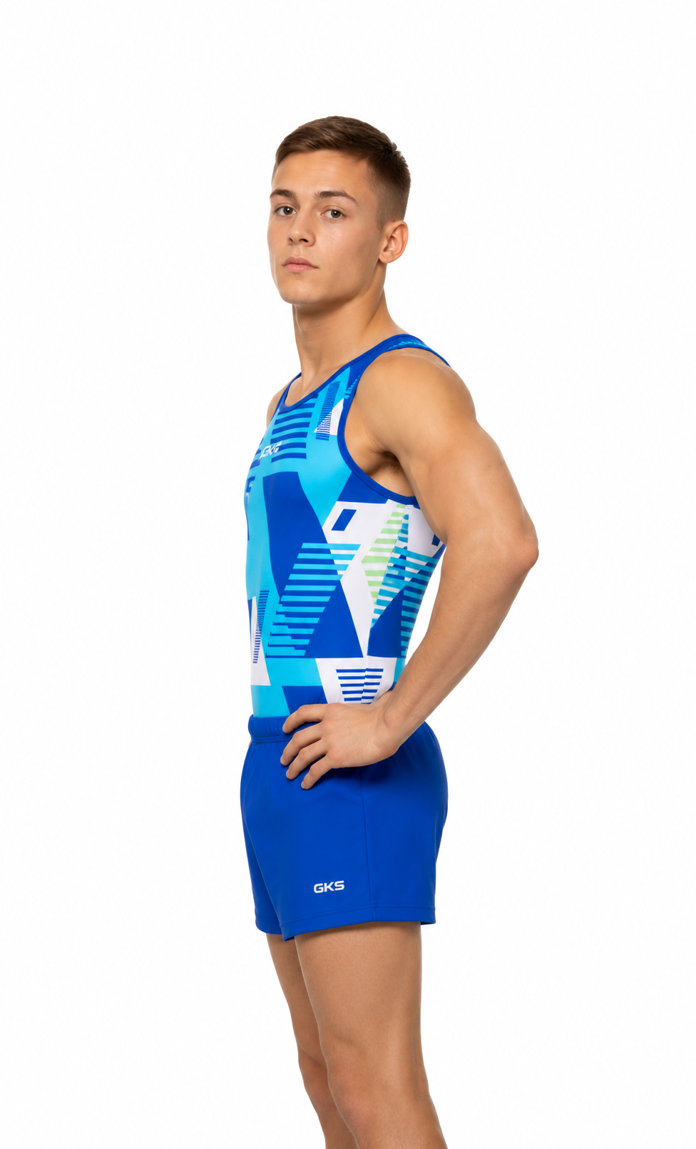 Купальник мужской для спортивной гимнастики GK Sport 0201-54