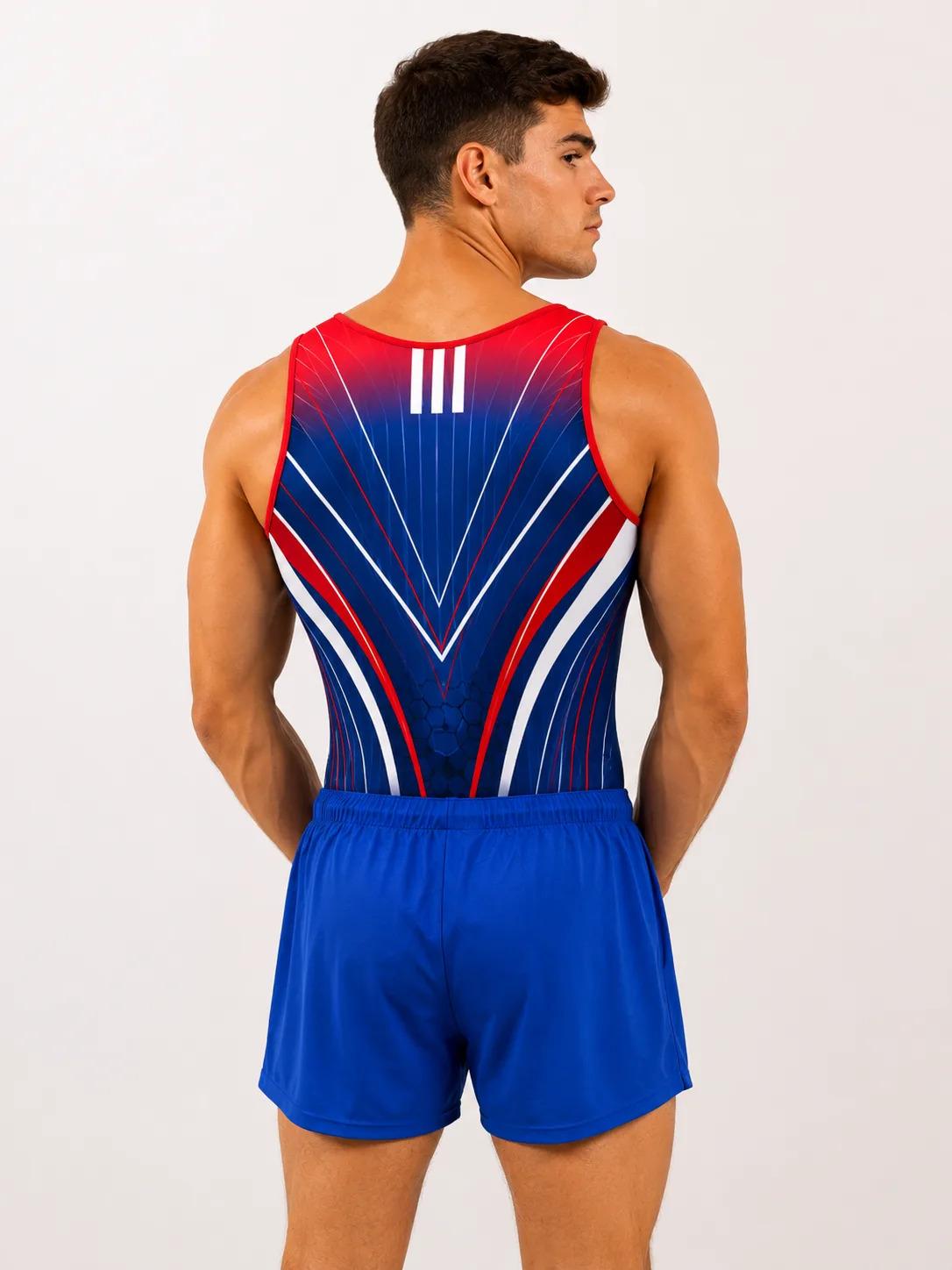 Мужской купальник для спортивной гимнастики GK Sport 201-108
