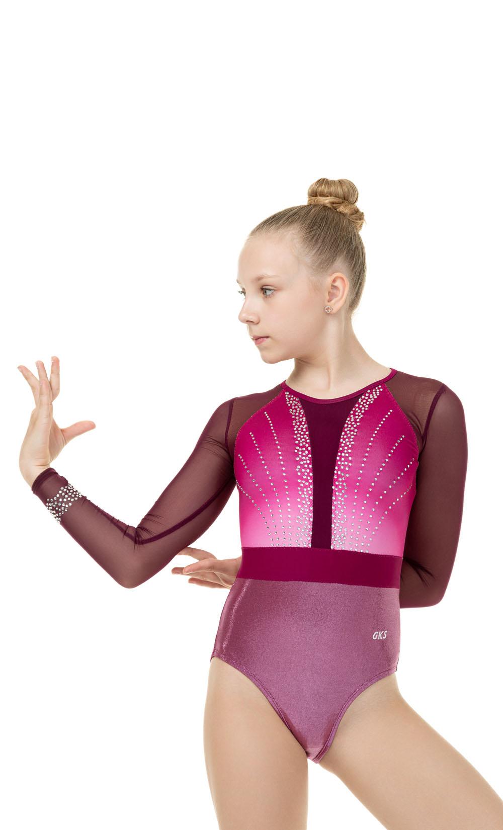 Купальник женский GK Sport 555-50 с рукавом