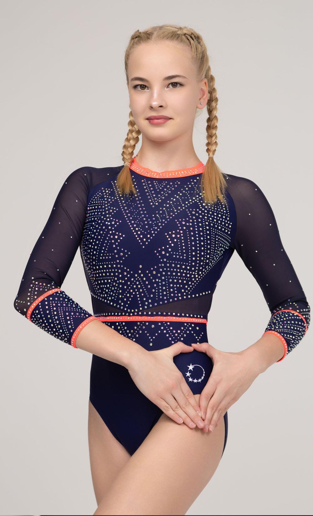 Купальник женский для гимнастики LittleStars 9688