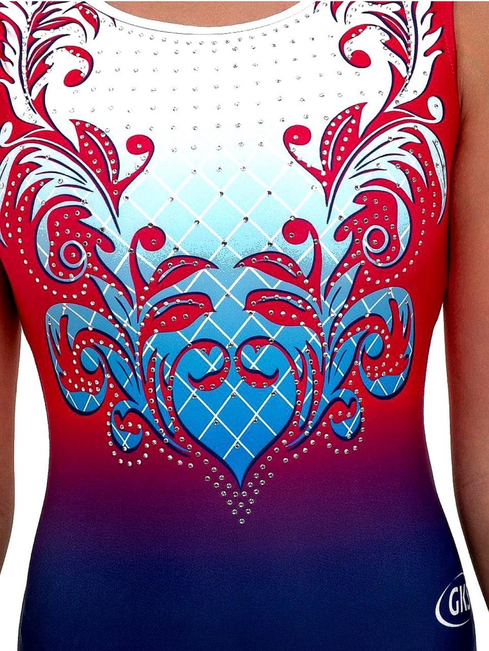 Купальник женский для спортивной гимнастики GK Sport RU-239