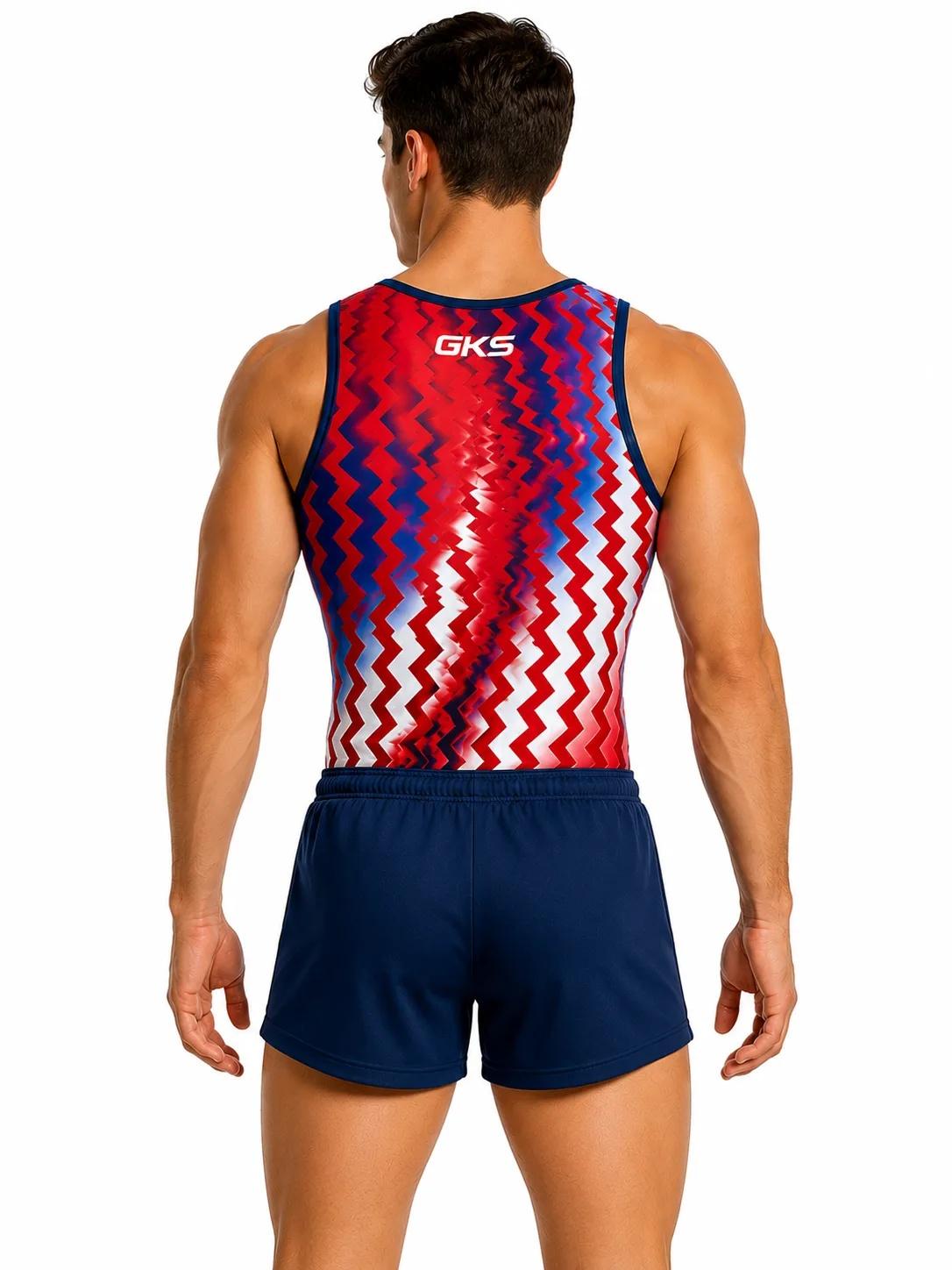 Мужской купальник для спортивной гимнастики GK Sport 201-101