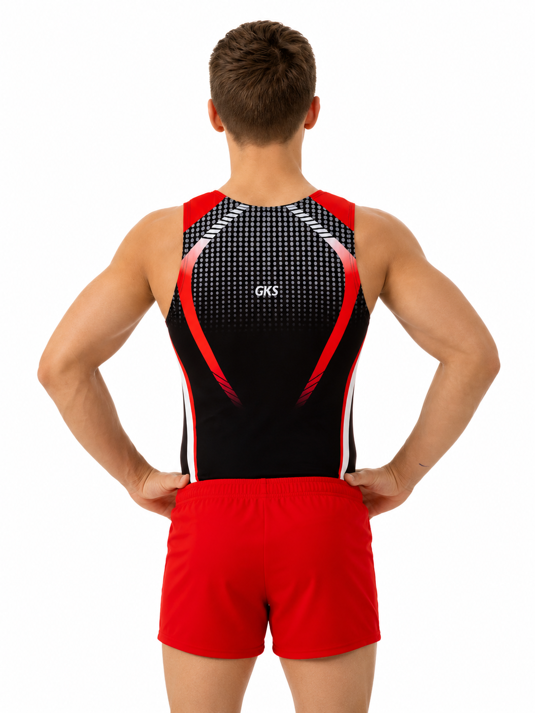Мужской купальник для спортивной гимнастики GK Sport 0201-35