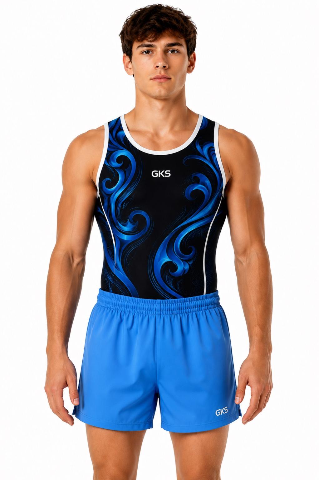 Мужской купальник для спортивной гимнастики GK Sport 201-105