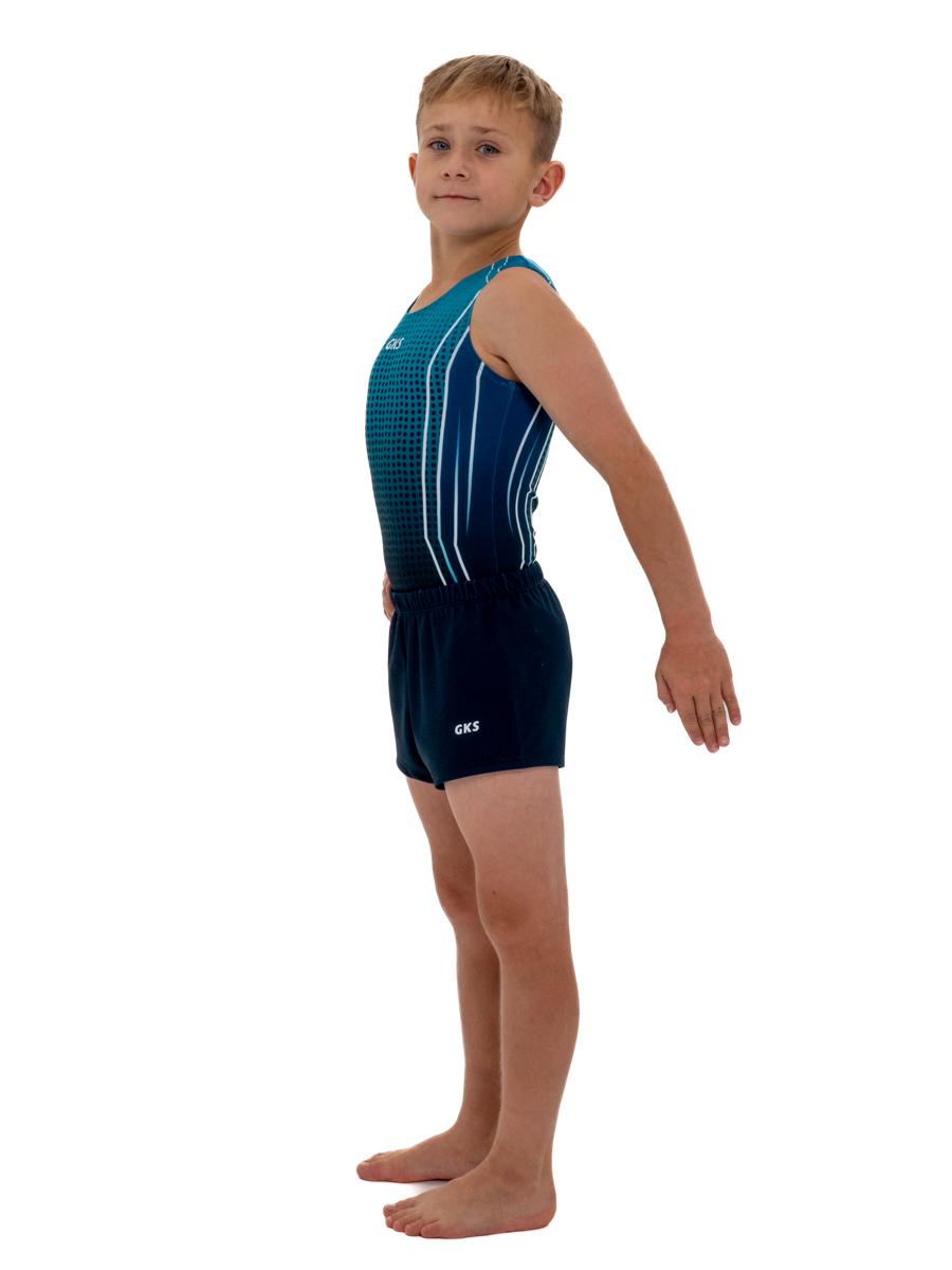 Мужской купальник с шортами для спортивной гимнастики GK Sport 201-36К